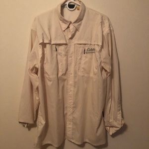 Cabelas Size L Button Down Shirt